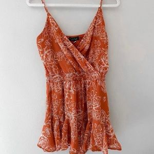 Francescas Burnt Orange Romper